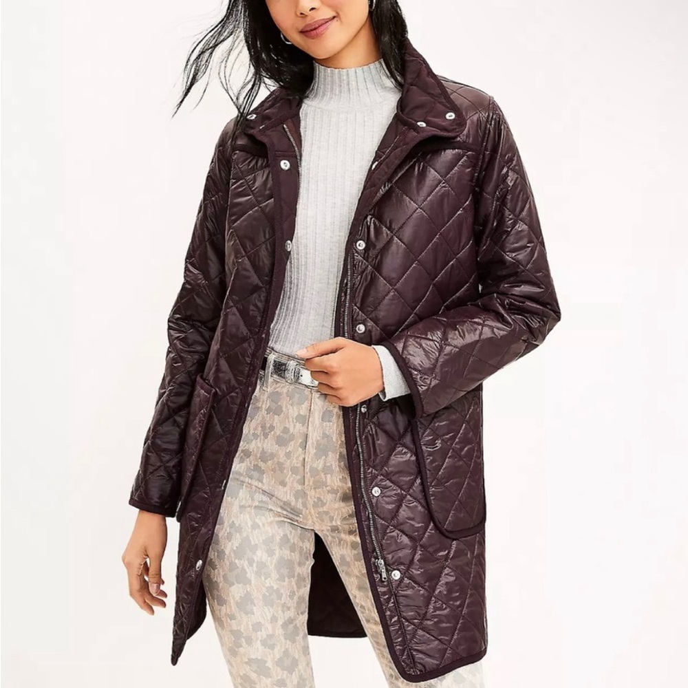 LOFT QUILTED COAT